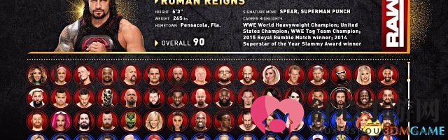 2K揭晓WWE 2K18特色