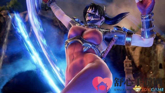 《灵魂能力6》新角色多喜截图 大胸女忍者福利多