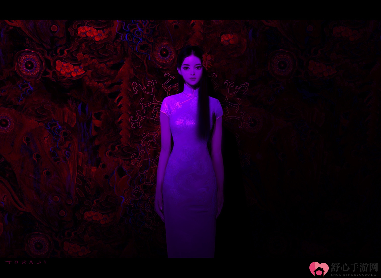 日本女画师精彩概念图画风唯美 性感美人鱼旗袍妹等登场