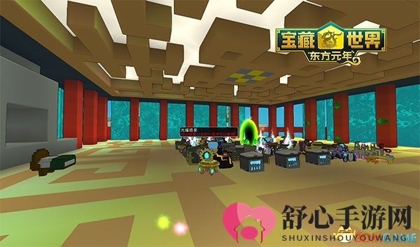 悬空水榭 《宝藏世界》玩家自建奇特仙人居