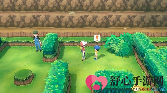 《精灵宝可梦Let\'s Go》新截图 小刚和小霞回来了