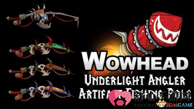 《魔兽世界》7.0神器钓竿亮相，玩家化身水中仙子