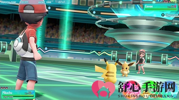 《精灵宝可梦Let\'s Go》新截图 小刚和小霞回来了