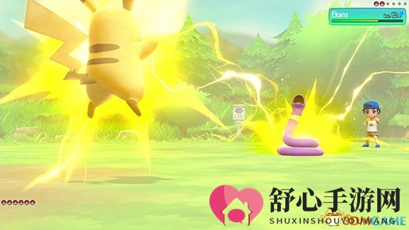 《精灵宝可梦Let\'s Go》新截图 小刚和小霞回来了