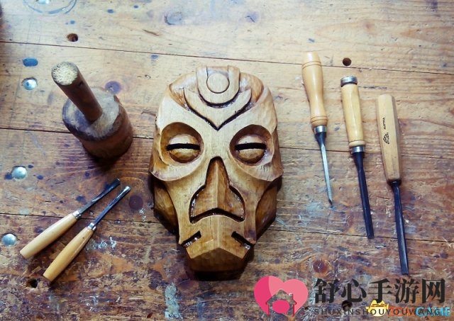 不可思议！玩家手工打造《上古卷轴5》龙祭祀面具
