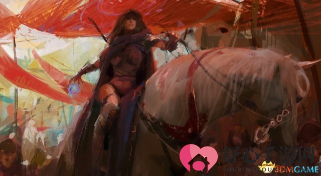 中国自由原画师最新作品欣赏 美女与野兽的故事