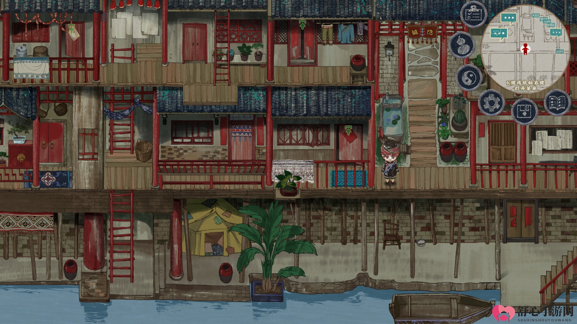 苗画风格冒险解谜RPG《雾隐》现已开启Steam商店页面