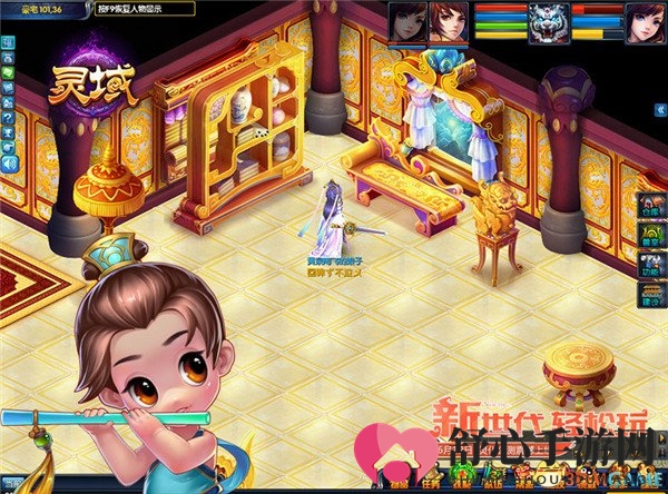 金碧辉煌的皇室家具